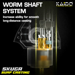 KAIDO Skuga SF8000 6+1BB Surf Olta Makinesi