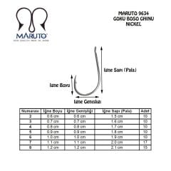Maruto 9634 Nikel İğne