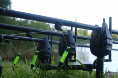 Fox Black Label Adjustable Rod Clip - 2 pack