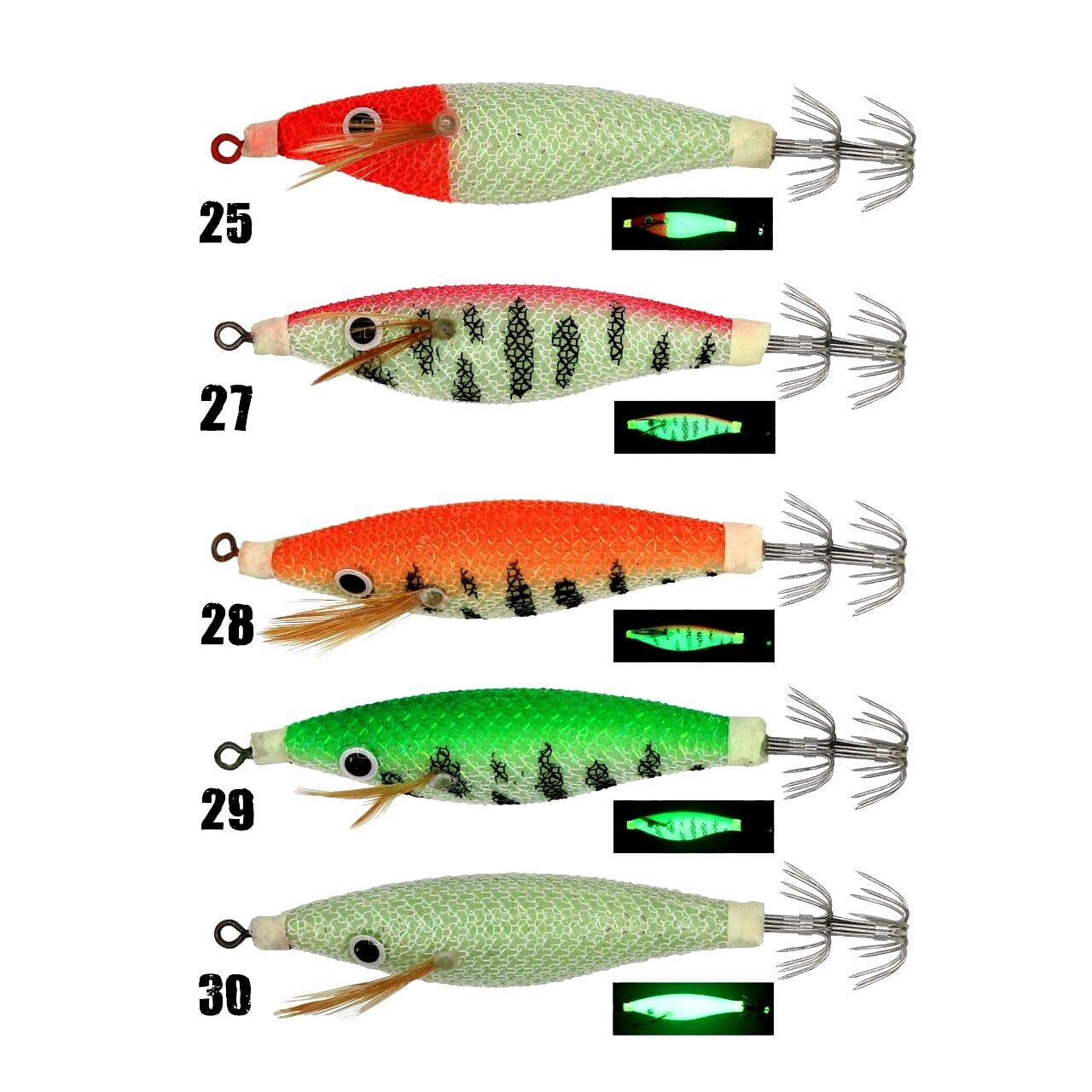 Vanator Squid Jig Kalamar Zokası 80mm 9gr 26