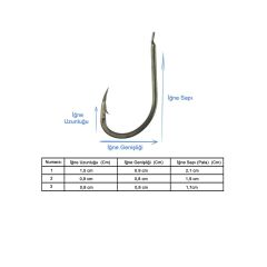 Marlin 9294 Bronz İğne