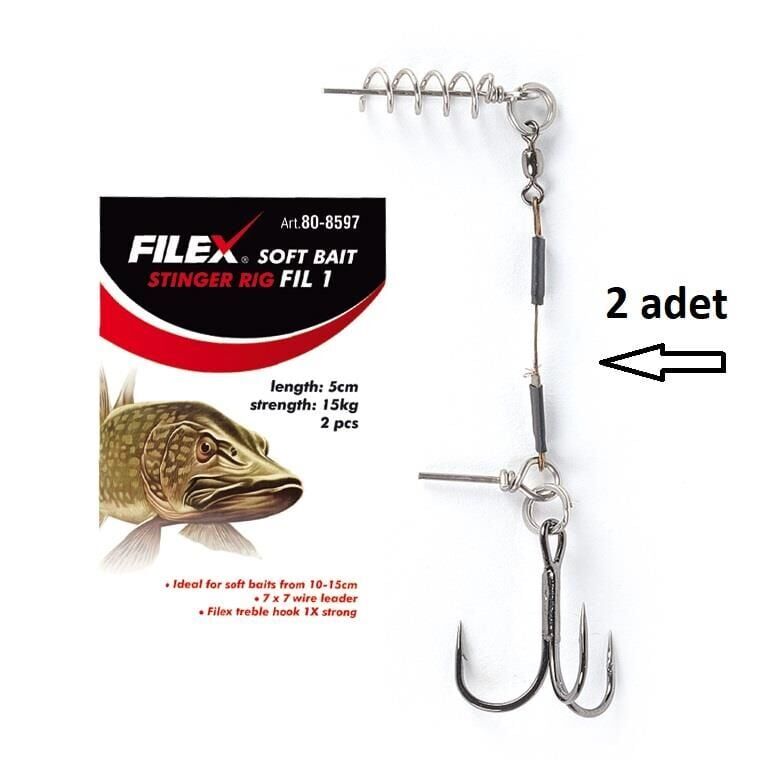Filex Soft Bait Stinger Rig Fil1