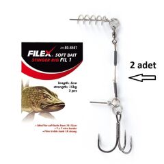 Filex Soft Bait Stinger Rig Fil1