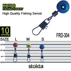 Inox Kilitli Bilyalı Boncuklu Fırdöndü 10'lu