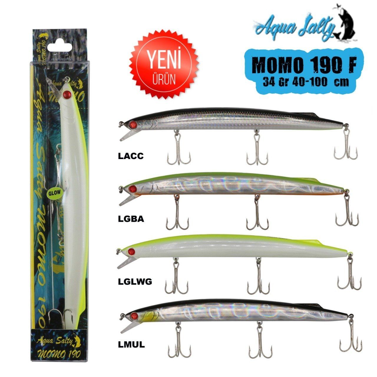 Aqua Salty Momo 190 32Gr Floating LGLWG