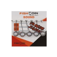 Fishcoin Round Jighead 8-1.8 Gr